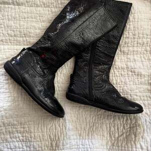 Authentic girls GUCCI blue boots